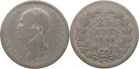 NETHERLANDS 25 CENTS WILLEM II. 1840-1849 -