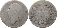 NETHERLANDS 25 CENTS WILLEM II. 1840-1849 -
