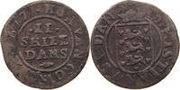 DENMARK 2 SKILLING Christian V. (1670-1699) -