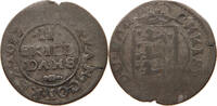 DENMARK 2 SKILLING Christian V. (1670-1699) -
