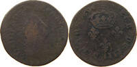 FRANCE 4 DENIERS 1696 BB Louis XIV. (1643–1715) S 125.51 元  ＋  58.49 元 运费