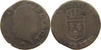 FRANCE 1/2 SOL LOUIS XV. (1715–1774) -
