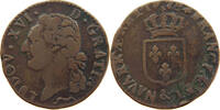 FRANCE 1/2 SOL Louis XVI (1774-1793) -
