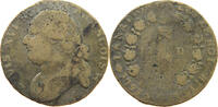 FRANCE 12 DENIERS Louis XVI (1774-1793) -