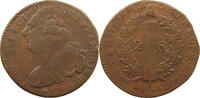 FRANCE 2 SOLS Louis XVI (1774-1793) -