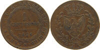 ITALY STATES SARDINIA CENTESIMO 1826 Carlo Felice 1821-1831 SS 167.34 元  ＋  58.49 元 运费