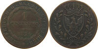 ITALY STATES SARDINIA CENTESIMO 1826 Carlo Felice 1821-1831 SS 209.18 元  ＋  58.49 元 运费