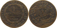ITALY STATES SARDINIA CENTESIMO 1826 Carlo Felice 1821-1831 SS 167.34 元  ＋  58.49 元 运费