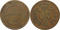 ITALY STATES SARDINIA 5 CENTESIMI 1826 Carlo Felice 1821-1831 S+ 209.18 元  ＋  58.49 元 运费