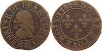 FRANCE DOUBLE TOURNOIS HENRI IV. (1589-1610) Châlons-en-Champagne -