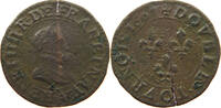 FRANCE DOUBLE TOURNOIS HENRI IV. (1589-1610) -