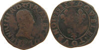 FRANCE DOUBLE TOURNOIS Henri III. (1574-1589) -