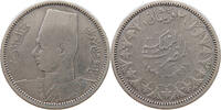 EGYPT 2 PIASTRES Farouk I. 1936-1952 -
