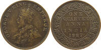 INDIA BRITISH 1/4 ANNA George V. (1910-1936) -