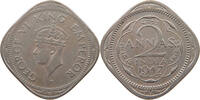 INDIA BRITISH 2 ANNAS George VI. (1936-1952) -