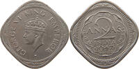 INDIA BRITISH 2 ANNAS George VI. (1936-1952) -