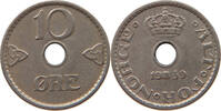 NORWAY 10 ÖRE HAAKON VII. 1905-1957 -
