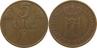 NORWAY 5 ÖRE HAAKON VII. 1905-1957 -