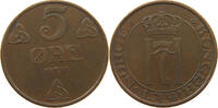 NORWAY 5 ÖRE HAAKON VII. 1905-1957 -