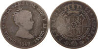 SPAIN 4 REALES 1849 Isabell II. (1833–1868) S 209.18 元  ＋  58.49 元 运费