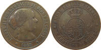 SPAIN 5 CENTIMOS Isabell II. (1833–1868) -
