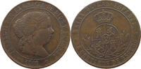 SPAIN 5 CENTIMOS Isabell II. (1833–1868) -