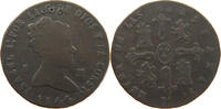 SPAIN 8 MARAVEDIS 1844 Isabell II. (1833–1868) S 108.77 元  ＋  58.49 元 运费