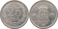 SWEDEN 25 ÖRE Oscar II. (1872-1907) -