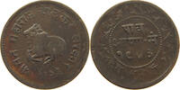 INDIA PRINCELY STATES INDORE 1/4 ANNA -