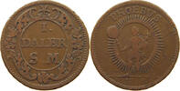 SWEDEN DALER Karl XII. (1697-1718) PHOEBUS -
