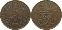 DENMARK 5 ÖRE 1907 Frederik VIII. (1906-1912) SS 150.61 元  ＋  58.49 元 运费