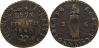 HAITI 2 CENTIMES -