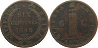 HAITI 6 CENTIMES -