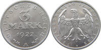 WEIMARER REPUBLIK 3 MARK -