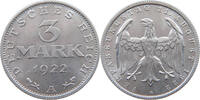 WEIMARER REPUBLIK 3 MARK -