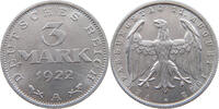 WEIMARER REPUBLIK 3 MARK -