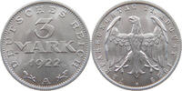 WEIMARER REPUBLIK 3 MARK -