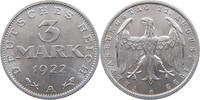 WEIMARER REPUBLIK 3 MARK -