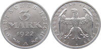 WEIMARER REPUBLIK 3 MARK -