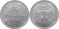 WEIMARER REPUBLIK 3 MARK -