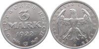WEIMARER REPUBLIK 3 MARK -