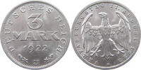 WEIMARER REPUBLIK 3 MARK -