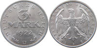 WEIMARER REPUBLIK 3 MARK -