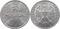 WEIMARER REPUBLIK 3 MARK -