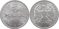 WEIMARER REPUBLIK 3 MARK -