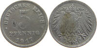 DEUTSCHES REICH 5 PFENNIG WEAK STRUCK -
