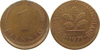 BRD PFENNIG DEZENTRIERT -