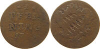 BAYERN PFENNIG Maximilian III. Joseph (1745-1777) -