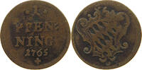 BAYERN PFENNIG 1765 Maximilian III. Joseph (1745-1777) S 133.99 元  ＋  58.54 元 运费