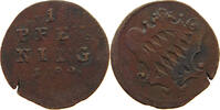 BAYERN PFENNIG Karl Theodor (1777-1799) -